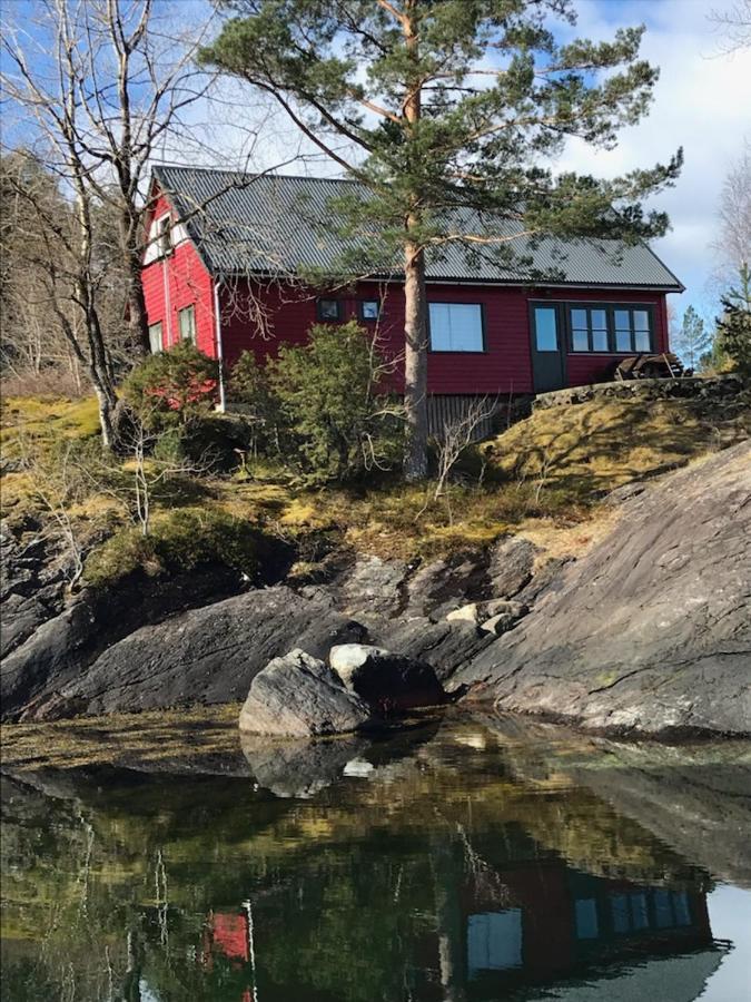 Teigen Leirstad, Feriehus Og Hytter Eikefjord Zewnętrze zdjęcie