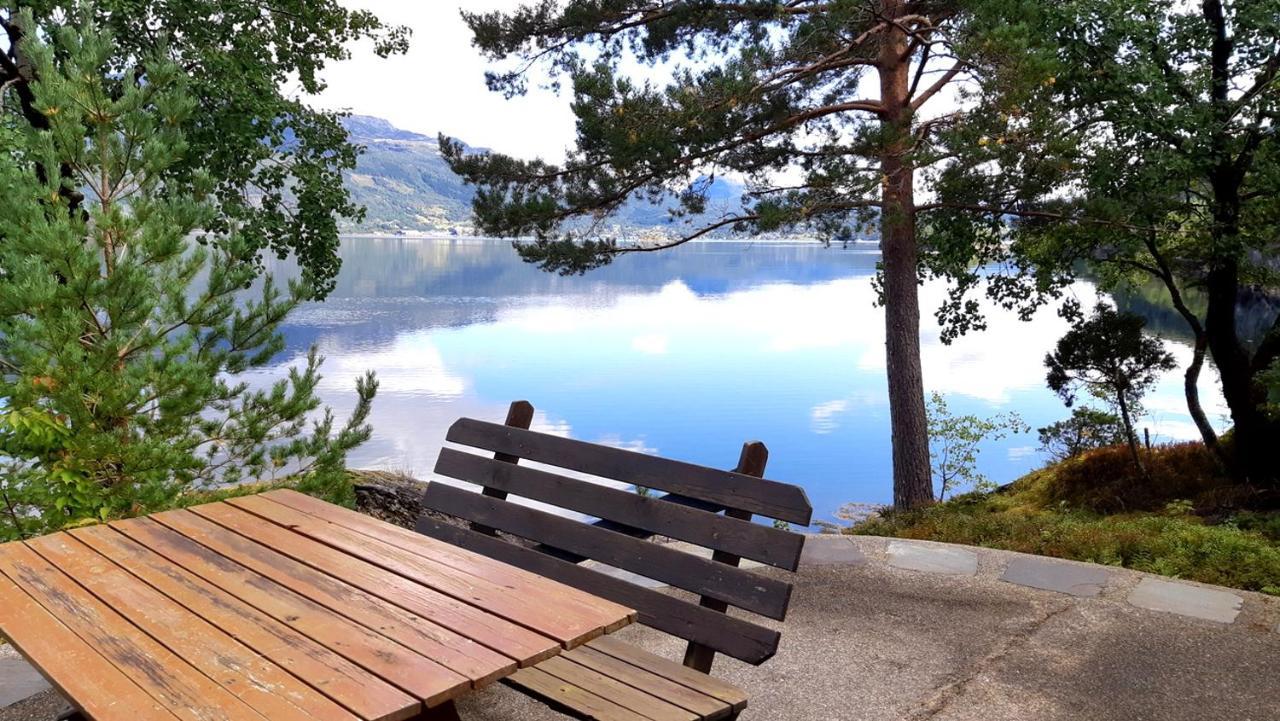 Teigen Leirstad, Feriehus Og Hytter Eikefjord Zewnętrze zdjęcie